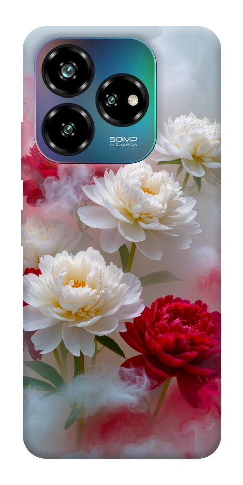 Чохол Red and white smoke для ZTE Nubia V60