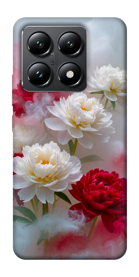Чехол Red and white smoke для Xiaomi 14T