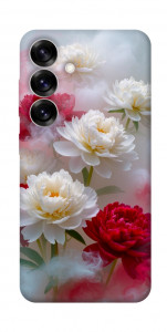 Чохол Red and white smoke для Galaxy S25