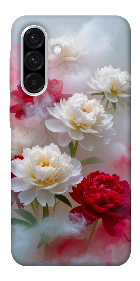 Чохол Red and white smoke для Galaxy A56 5G