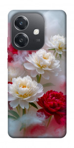 Чохол Red and white smoke для Oppo A3 4G