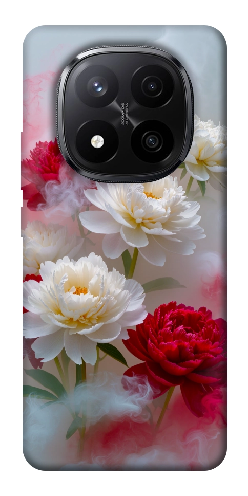 Чехол Red and white smoke для Xiaomi Redmi Note 14 Pro+ 5G