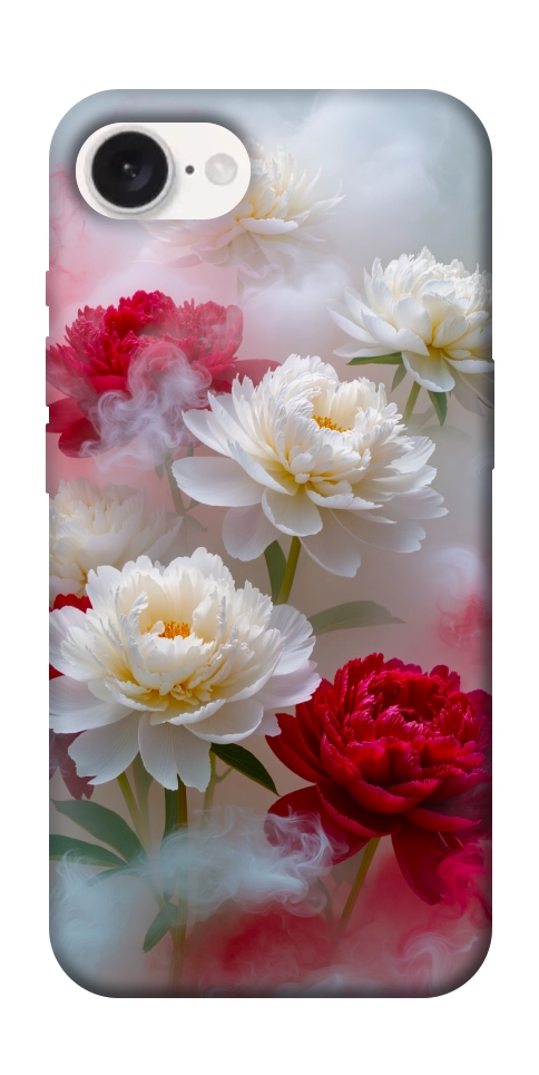 Чехол Red and white smoke для iPhone 16e