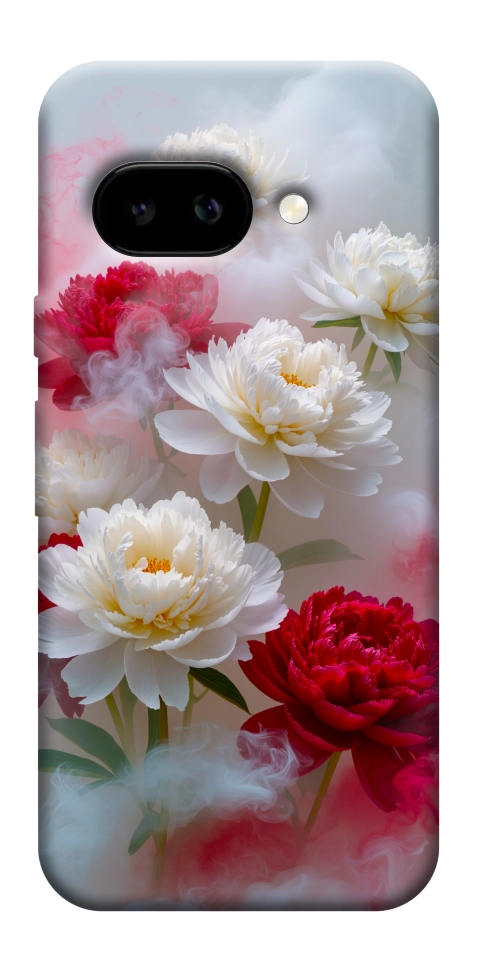 Чехол Red and white smoke для Google Pixel 9a