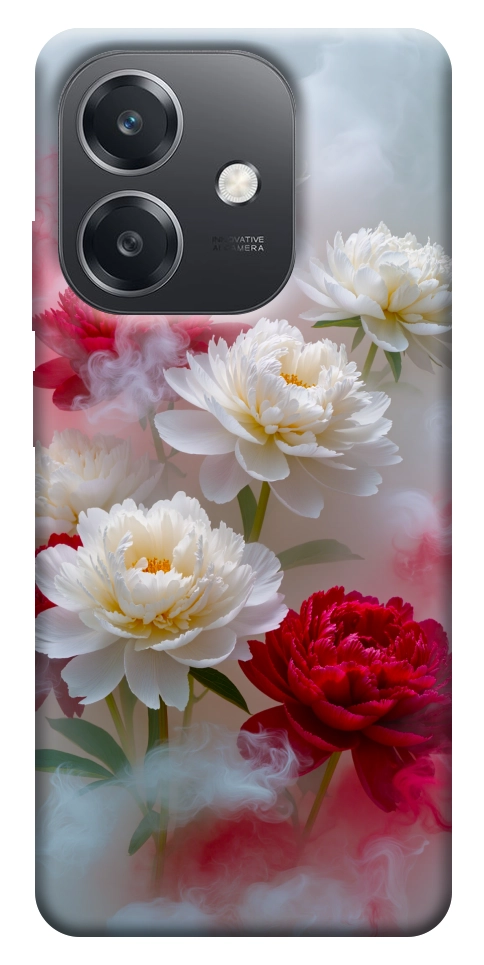 Чехол Red and white smoke для Oppo A40m