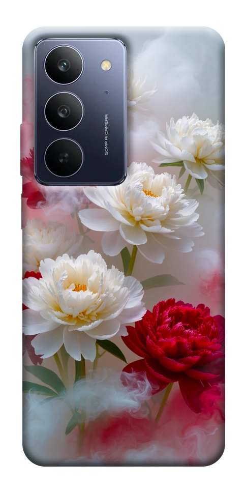 Чехол Red and white smoke для Realme C75x