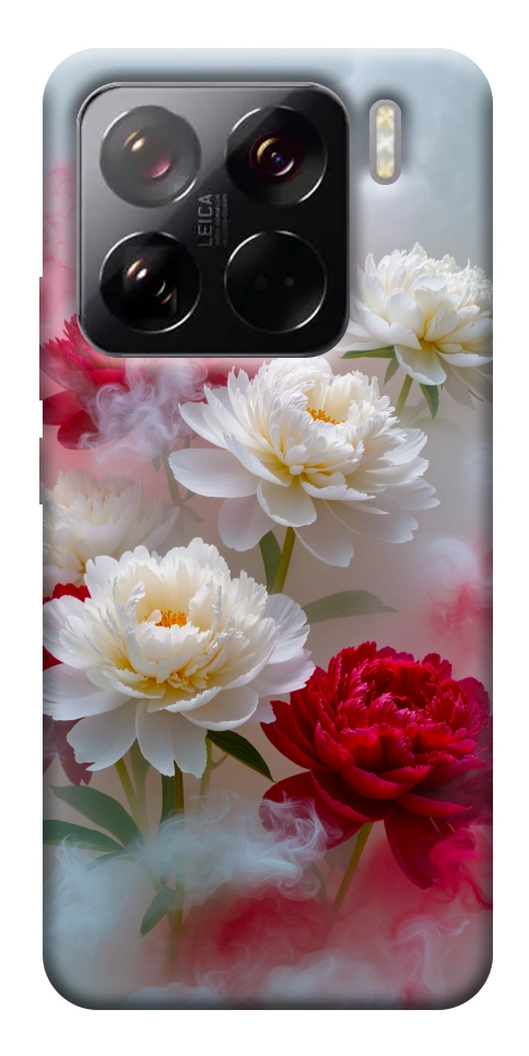 Чохол Red and white smoke для Xiaomi 15 Pro