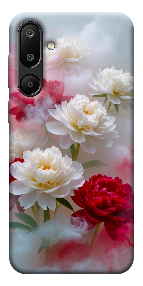 Чехол Red and white smoke для Galaxy M16 5G
