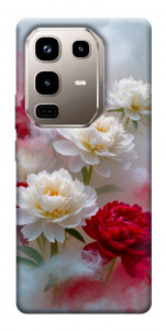 Чехол Red and white smoke для Infinix Note 50 Pro 4G