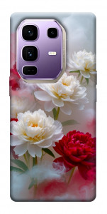 Чехол Red and white smoke для Infinix Note 50 Pro+