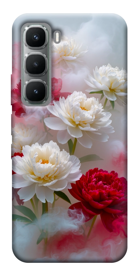 Чехол Red and white smoke для Infinix Hot 60