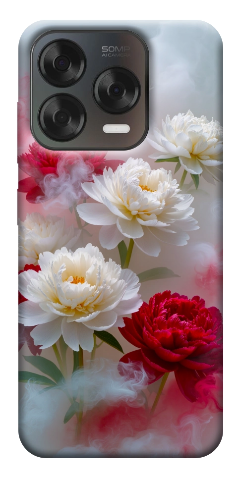 Чохол Red and white smoke для ZTE Nubia V70 Design