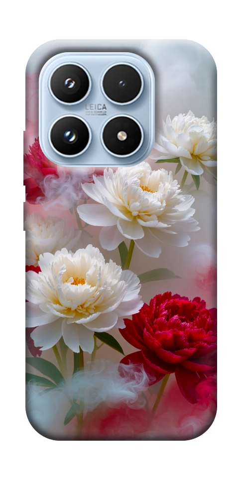 Чехол Red and white smoke для Xiaomi 17