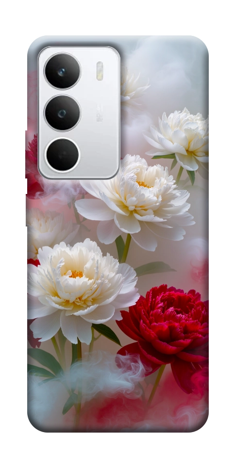 Чехол Red and white smoke для Realme C71