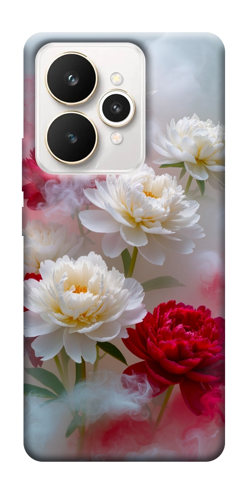 Чехол Red and white smoke для Realme 15