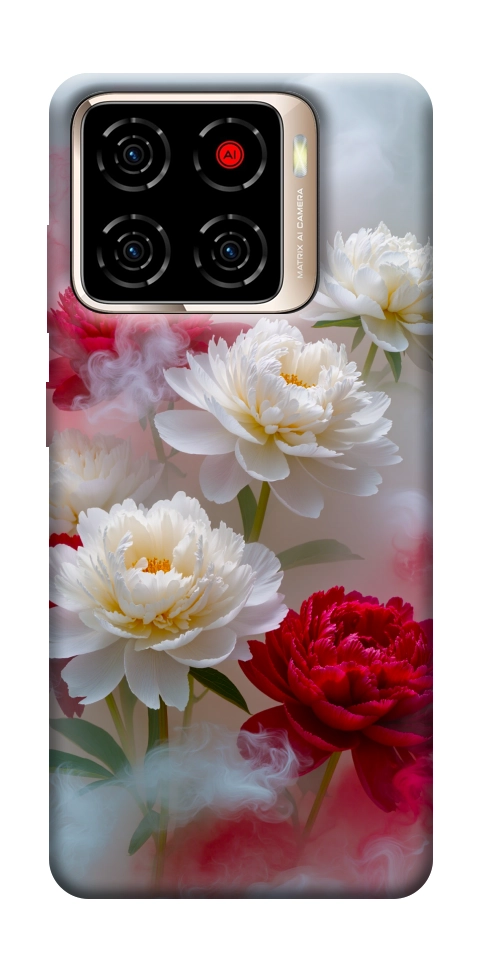 Чехол Red and white smoke для ZTE Blade A56
