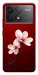 Чехол Sakura red для Xiaomi Poco F6 Pro