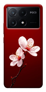 Чохол Sakura red для Xiaomi Poco X6 Pro