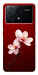 Чехол Sakura red для Xiaomi Poco X6 Pro