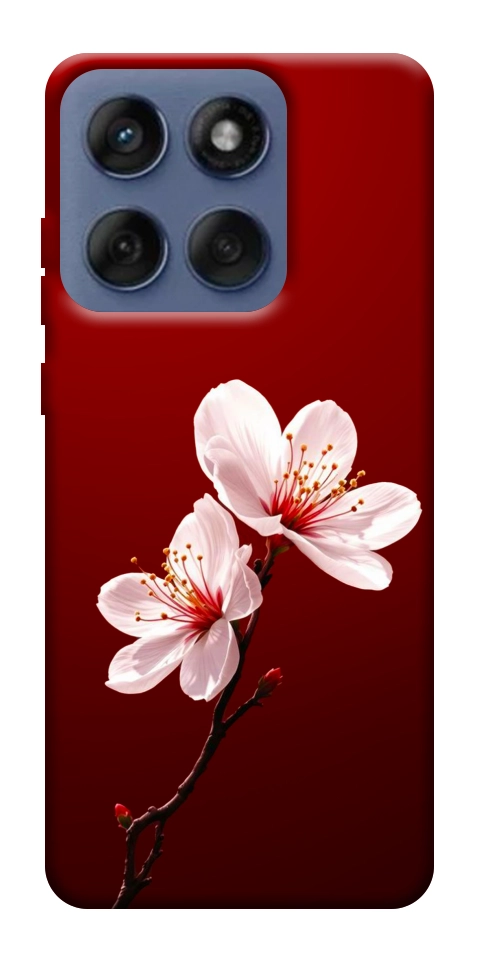 Чохол Sakura red для Motorola Edge 60 Fusion