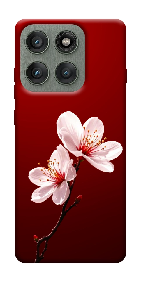 Чехол Sakura red для Motorola Edge 60 Pro