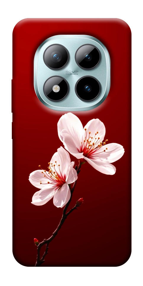 Чехол Sakura red для Xiaomi Redmi Note 15 Pro+ 5G