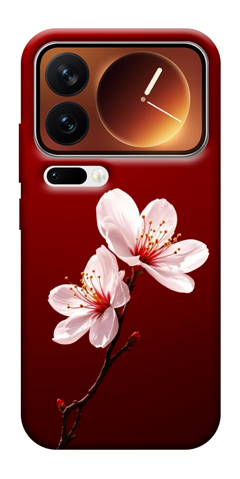 Чехол Sakura red для Xiaomi 17 Pro