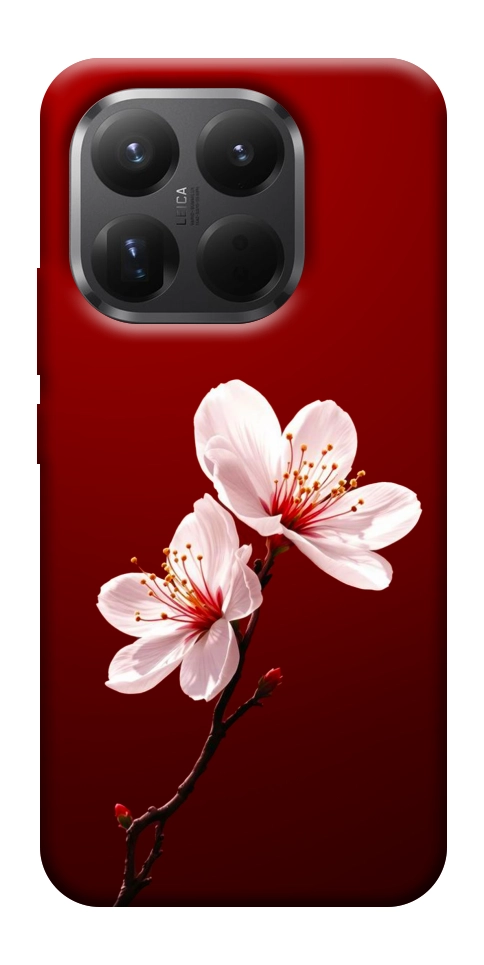 Чехол Sakura red для Xiaomi 15T Pro