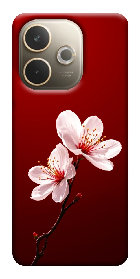 Чехол Sakura red для Oppo A5 Pro 4G