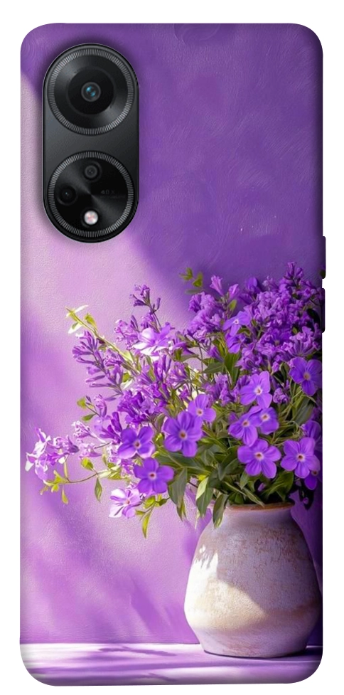 Чехол Vase with flowers для Oppo A58 4G