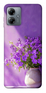 Чохол Vase with flowers для Motorola Moto G14