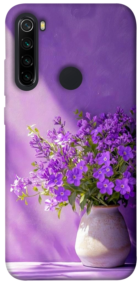 Чехол Vase with flowers для Xiaomi Redmi Note 8 2021
