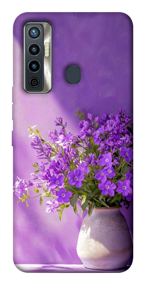 Чехол Vase with flowers для TECNO Camon 17