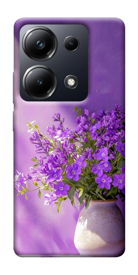 Чехол Vase with flowers для Xiaomi Poco M6
