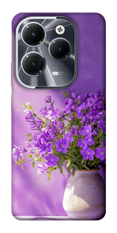Чехол Vase with flowers для Infinix Hot 40 Pro