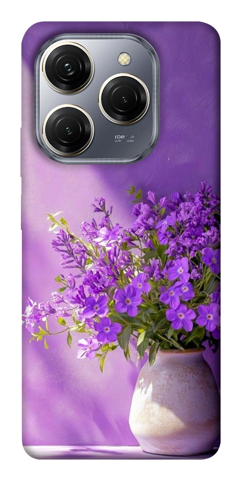Чехол Vase with flowers для TECNO Spark 20 Pro