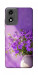 Чехол Vase with flowers для Motorola Moto E14