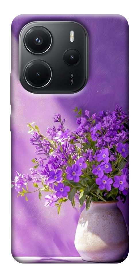 Чехол Vase with flowers для Xiaomi Redmi Note 14 4G (Int. version)
