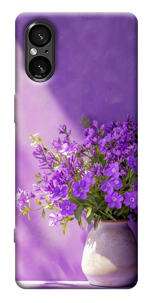 Чехол Vase with flowers для Sony Xperia 5 V