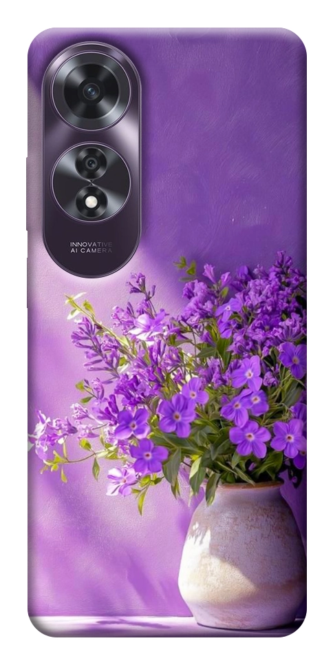 Чехол Vase with flowers для Oppo A60 4G
