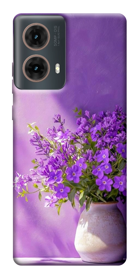 Чехол Vase with flowers для Motorola Moto G85