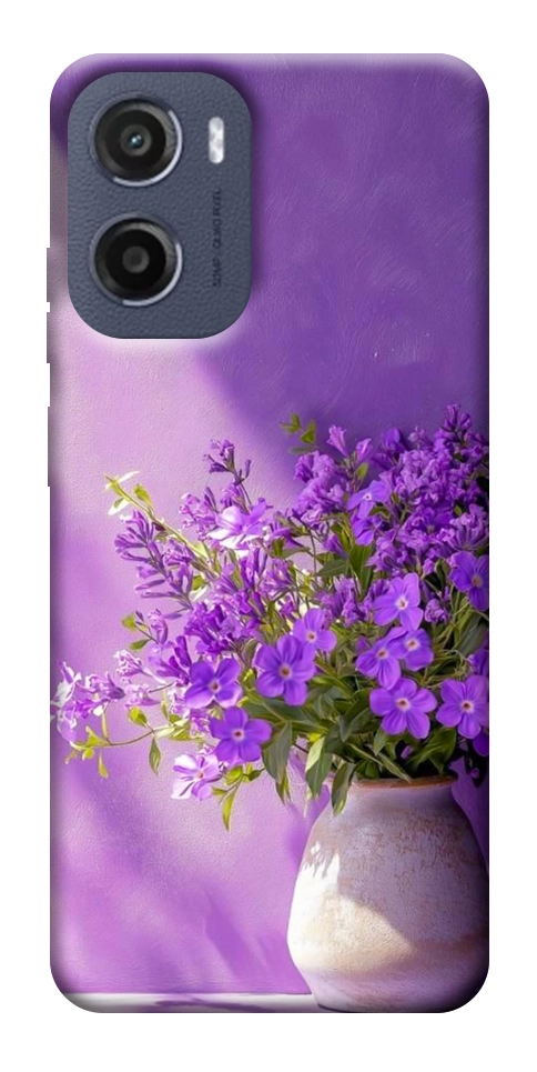 Чехол Vase with flowers для Motorola Moto G05