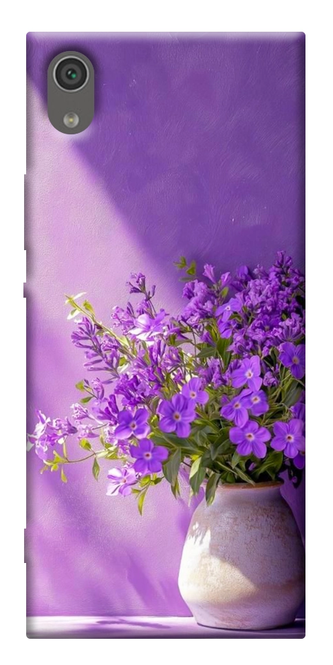 Чехол Vase with flowers для Sony Xperia XA1