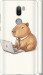Чехол для Xiaomi Mi 5s Plus Funny Capybara CEO Working (Разноцветный)