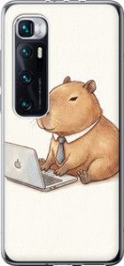 Чохол для Xiaomi Mi 10 Ultra Funny Capybara CEO Working (Різнокольоровий)