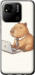 Чохол для Xiaomi Redmi 10A Funny Capybara CEO Working (Різнокольоровий)