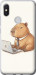 Чехол для Xiaomi Redmi S2 Funny Capybara CEO Working (Разноцветный)