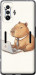 Чехол для Xiaomi Poco F4 GT Funny Capybara CEO Working (Разноцветный)