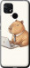 Чехол для Xiaomi Poco C40 Funny Capybara CEO Working (Разноцветный)