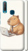 Чехол для Vivo Y15 Funny Capybara CEO Working (Разноцветный)